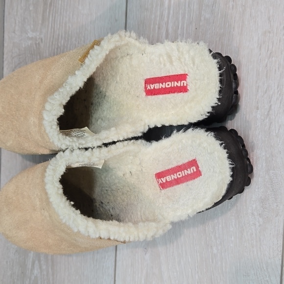 Vintage Unionbay Y2K Power Leather Insulated Mary Jane PlatformMule shoes sz 11 - Picture 5 of 12